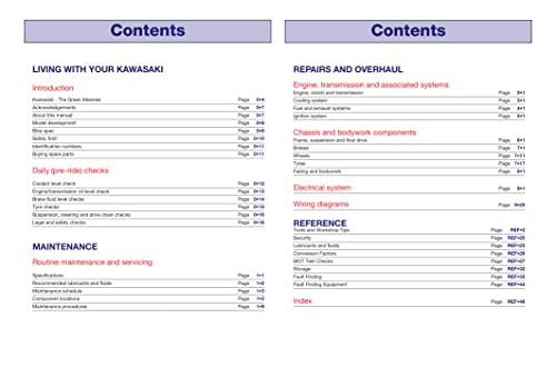 Kawasaki Ex500 (Gpz500S) '87 To '08 Er500 (Er-5) '97 To '07 (Haynes Service & Repair Manual) #TOP3