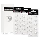 Double Vent 6mm-Hearing Aid Domes for Oticon Minifit, Oticon Hearing Aid Supplies, Replacements Parts Accessories Universal Oticon Domes for Hearing Aids Cleaning Kits (30 Pcs)