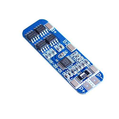 3S 10A 12V Lithium Battery Charger Protection Board Module for 3pcs 18650 Li-ion Battery Cell Charging BMS 11.1V 12.6V