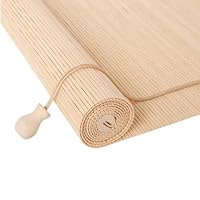 Bamboe Jaloezieën, Retro Bamboe Rolgordijnen, Natuurlijk Hout