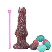 Dieser neu geformte Leuchtend Dildo ist in einzigartigen Farben und komplizierten Texturen erhältlich und verfügt über eine mundförmige Öffnung mit faltbaren Lippen. Einzigartiges hohles Design, legen Sie einfach den Ball hinein und lassen Sie ihn vo...