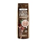 Cocoa Fantasy Milk Smooth & Creamy, 1kg Kakao Pulver für cremige heiße Schokolade, Trinkschokolade mit Karamellnote, 14% Kakaoanteil