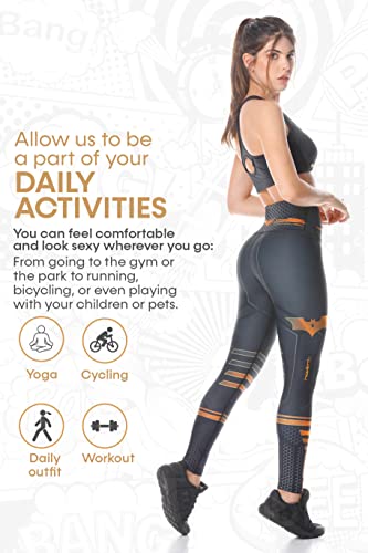 Drakon Women's Many Styles Of Crossfit Colombian Yoga Compression Pants, Black, 27 Regular #TOP2