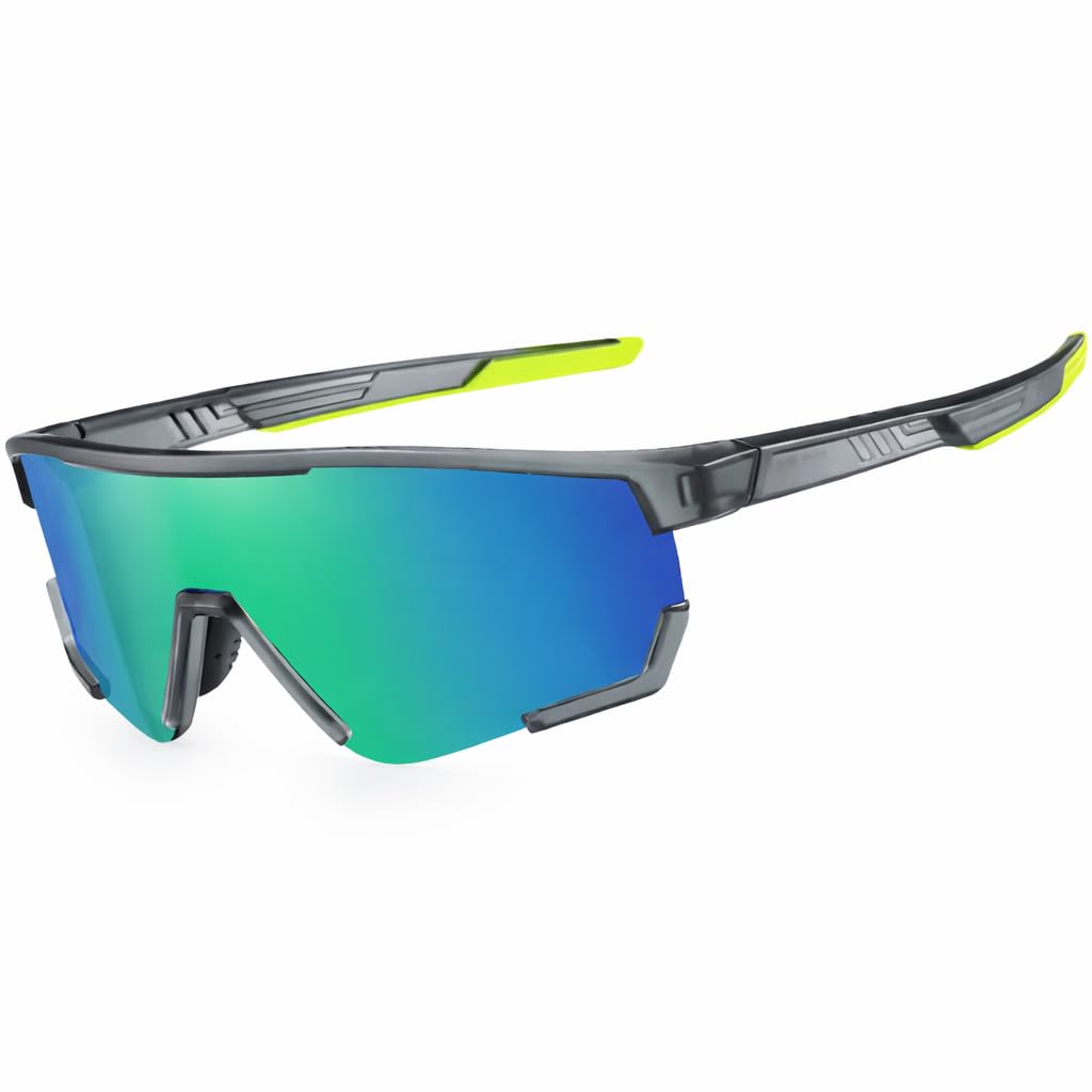 HERO GREEN WRAPAROUND POLARIZED UNISEX SPORTS SUNGLASSES-picture-10
