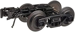 70-Ton Modified Friction Bearing Trucks w/Knuckle Coupler - 3-Rail - Ready to -- 1 Pair