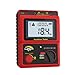 Insulation Resistance Tester, Paint Conductivity Tester, with LCD Display Backlight, Maximum 99 Counts, Sampling Rate 0.5-10/second, for Industrial and Electrical Insulation Testing