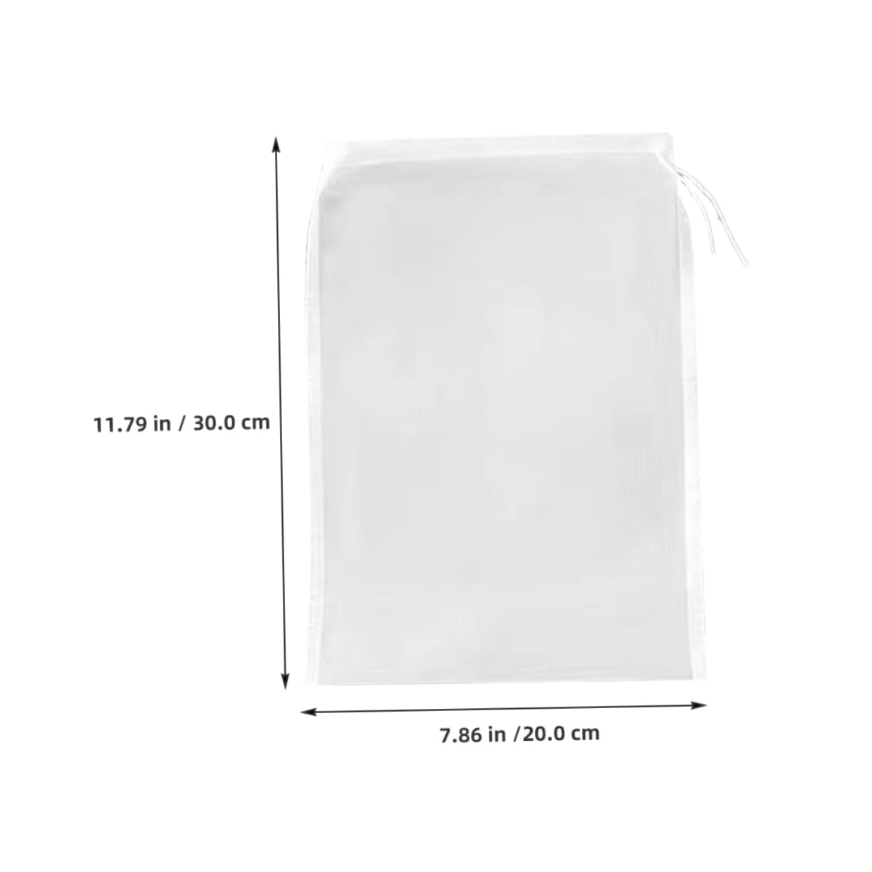 BRIGHTFUFU Kitchen Strainer Bag Set 8pcs Fine Mesh Filter Bags for Juice Soymilk and Honey Reusable Food Strainer Brew Bags