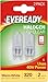 Price comparison product image Eveready 40W 240V Halogen G9 Capsule Clear, white 2pk - S819