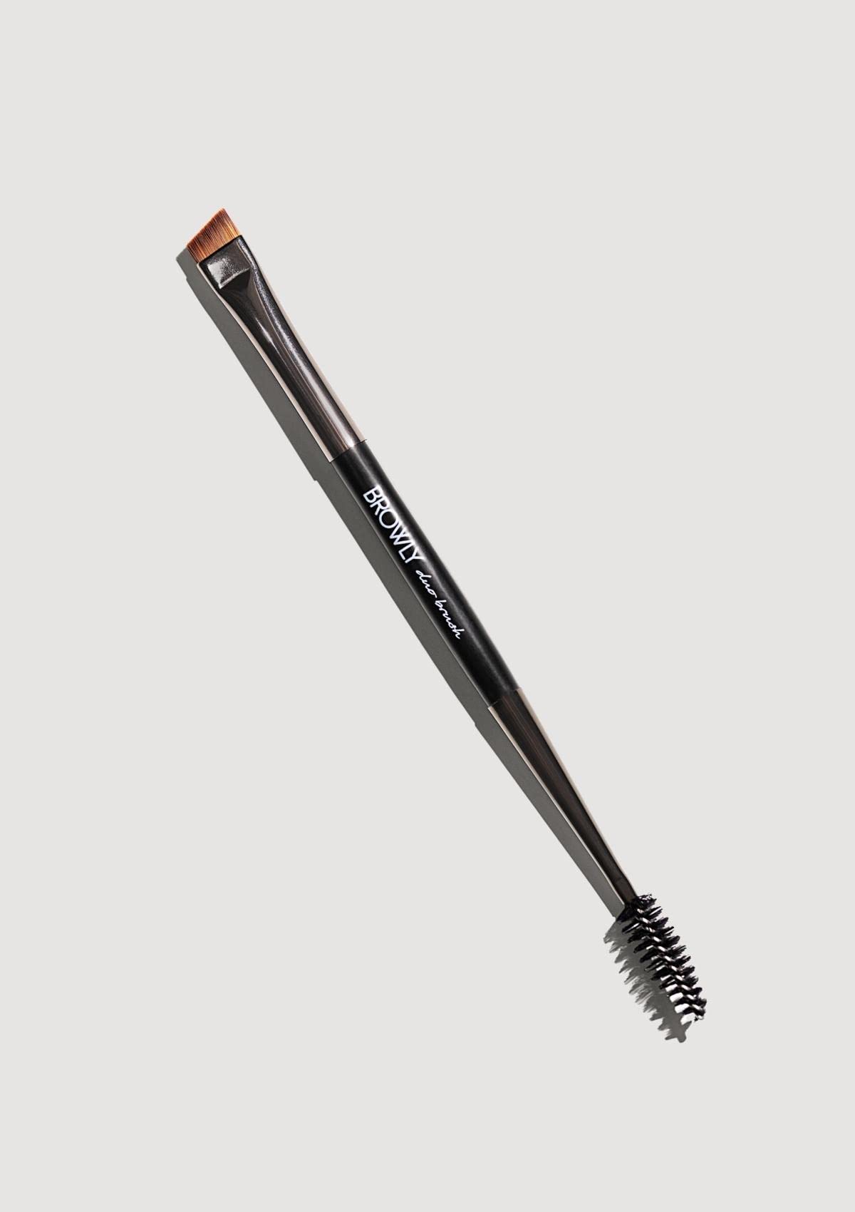 Duo Brow Brush, black