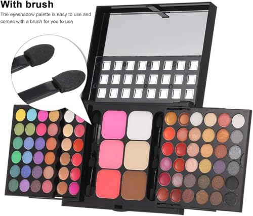 Image of Sedell Paris Deluxe 78-Color Sliding Makeup Studio - Bold to Neutral in One Case