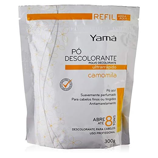 Pó Descolorante Camomila Refil, Yama, Branco
