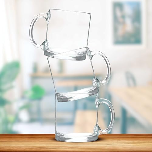 Set de 10 Mugs de Vidrio Transparente 13 oz miniatura 7