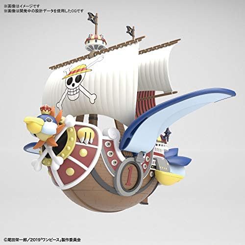 One Piece Model Kit Ship Grand Ship Thousand Sunny Flying 12cm Bas Amazon Co Uk Toys Games