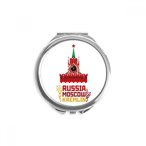 Miroir de maquillage Kremlin de Moscou compact pour vos retouches en voyage