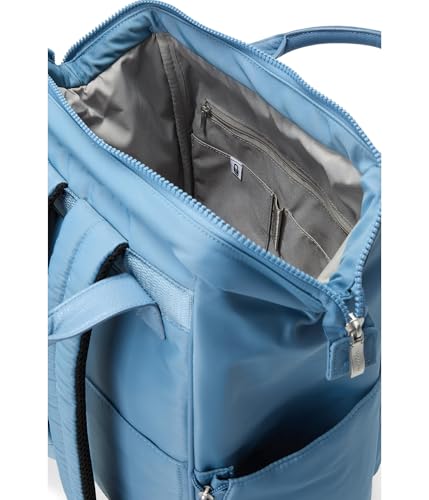 Image of Baggallini, Womens, Chelsea Laptop Backpack, Cornflower Twill, One Size
