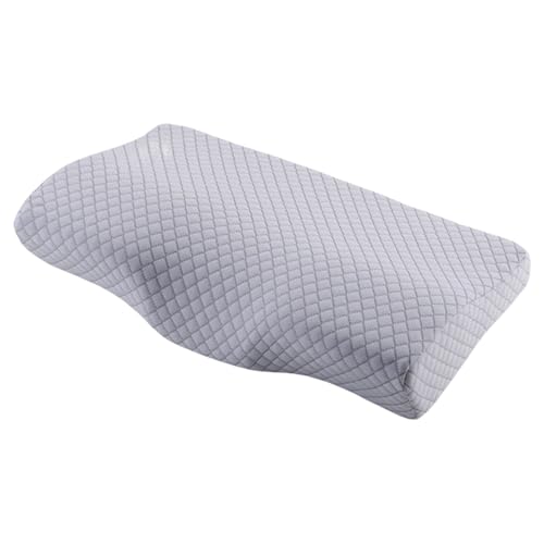 Contorno anatómico y núcleo de espuma viscoelástica adaptable para aliviar la presión de la almohada de fibra de bambú
