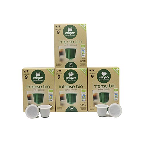 80 Capsulas Nespresso compatibles con máquinas Nespresso | Capsulas compostables de cafe Ecologico | Capsulas cafe biodegradable