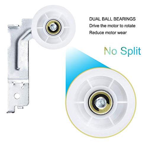 Image of Upgraded Pulley Belt Parts for Samsung Dryer, 6602 001655 Dryer Belt and DC93-00634A Idler Pulley [Enhanced ],DC61-01215B Tension Spring,Replacement dv45h7000ew,dv48h7400ew,dv42h5000ew,dv48j7700ew