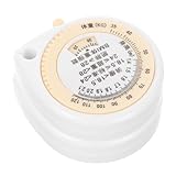 COLLBATH 健康重視のメジャーテープ 2個 自動巻き取り式ボディテープメジャーで正確な体重周囲長を測定