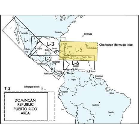 FAA Chart: Enroute Low Altitude CARIBBEAN 5/6 miniatura 1