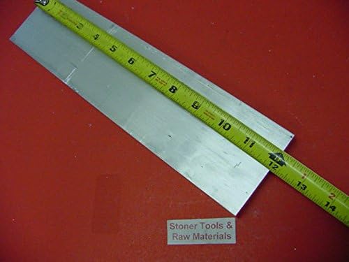5/8" X 4" Aluminum 6061 Flat BAR 12" Long Solid T6511 .625" Plate New Mill Stock