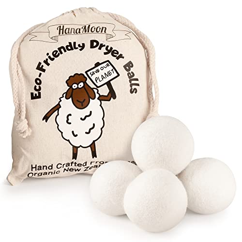 Wool Tumble Dryer Balls - Eco-Friendly Fabric Softener