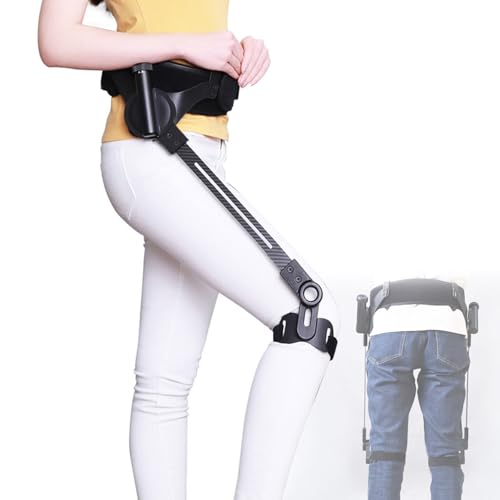 DPLWJPP Esoscheletro Bionico per Camminare Aiuto Fisioterapia Sollevatore Gambe Assist Ausilio per la Riabilitazione delle Gambe 3 Livelli di Forza Regolabili Rightleg-L