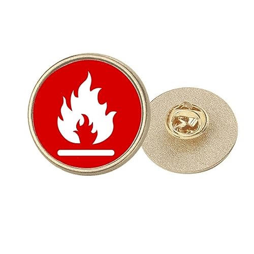Broche ronde en métal doré pour sublimer vos vestes de mi-saison
