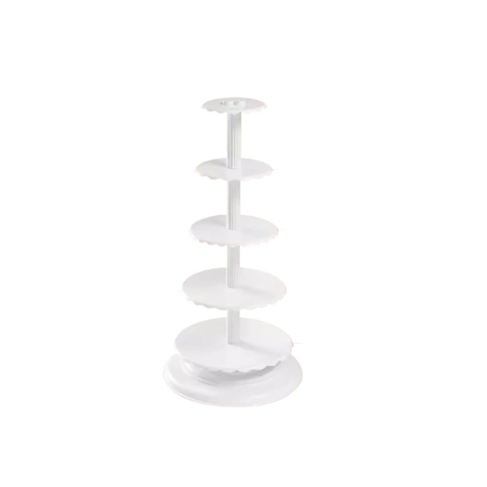 S5b8W3g7 Dessert Stand A Creative Five-tier Cake Stand, Perfect For Birthdays, Anniversaries, And Weddings Afternoon Tea(Medium)