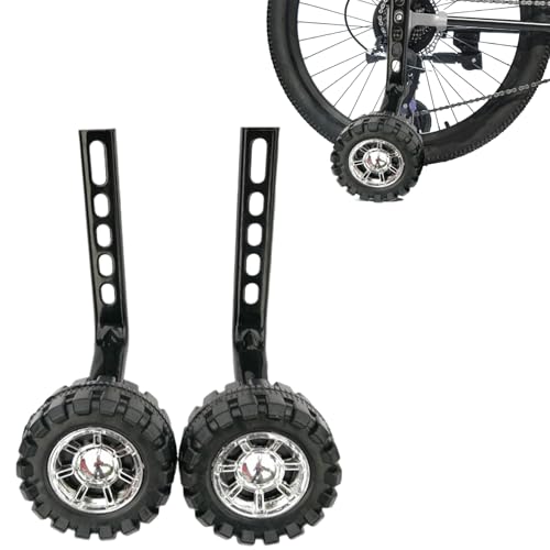 Ruedas de Entrenamiento para Bicicleta 1 Par Resistente y Silencioso para Bicicletas Infantiles de 12 a 20 Pulgadas miniatura 2