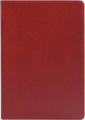 Eccolo World Traveler Simple Journal Collection, Medium, Red