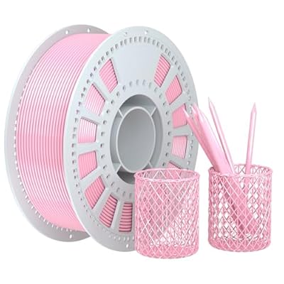 10% coupon - NevsBye Silk PLA 3D Printer Filament, Pink PLA Filament...