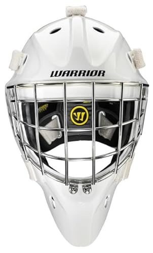 Warrior Ritual F1 SR+ Certified Goalie Mask - Men, taglia:M/L, colore:white