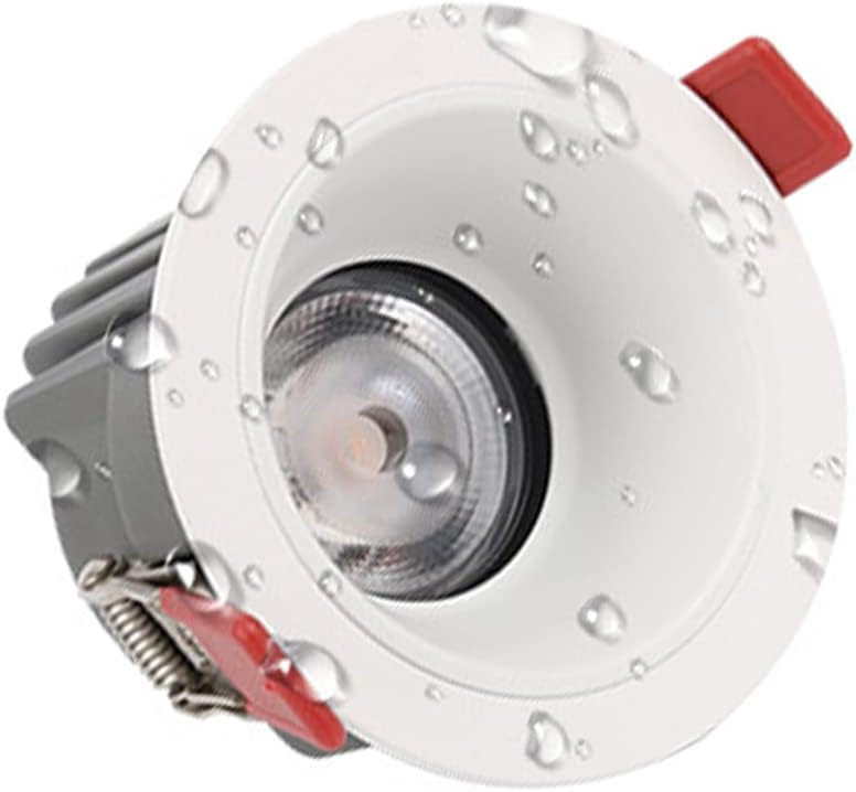 Recessed LED Downlight Anti-Glare White Ceiling Light Bedroom Kitchen Indoor AC90-260V 15W/20W/30W Aluminium COB Spotlight Daylight Retrofit Downlight