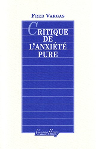 Critique de l'anxiété pure (Hors collection) PDF