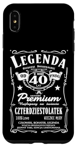 1986 40 Urodziny Polska Koszulka Urodzinowa Prezent 40 Lat �X�}�z�P�[�X iPhone XS Max �p