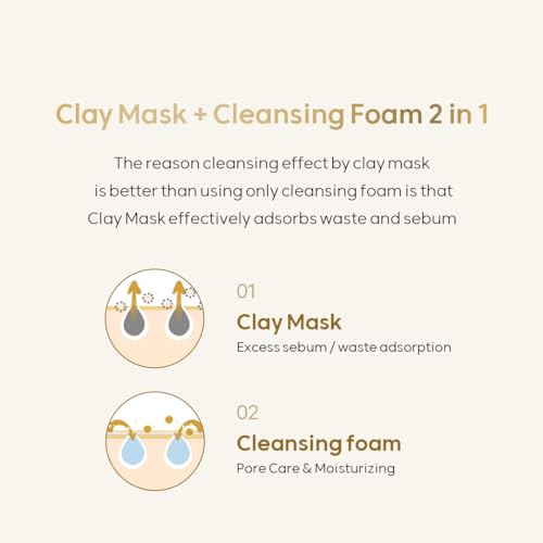 THANKYOU FARMER Rice Pure Clay Mask To Foam