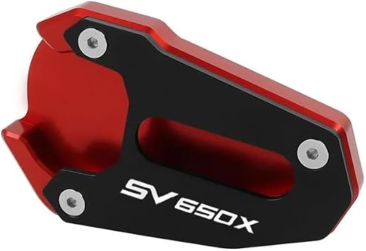 Motorbike Kickstand Pad For Suzuki Gladius SFV 650 SV 650X CNC Kickstand Extension Plate Foot Side Stand Enlarger Pad Support