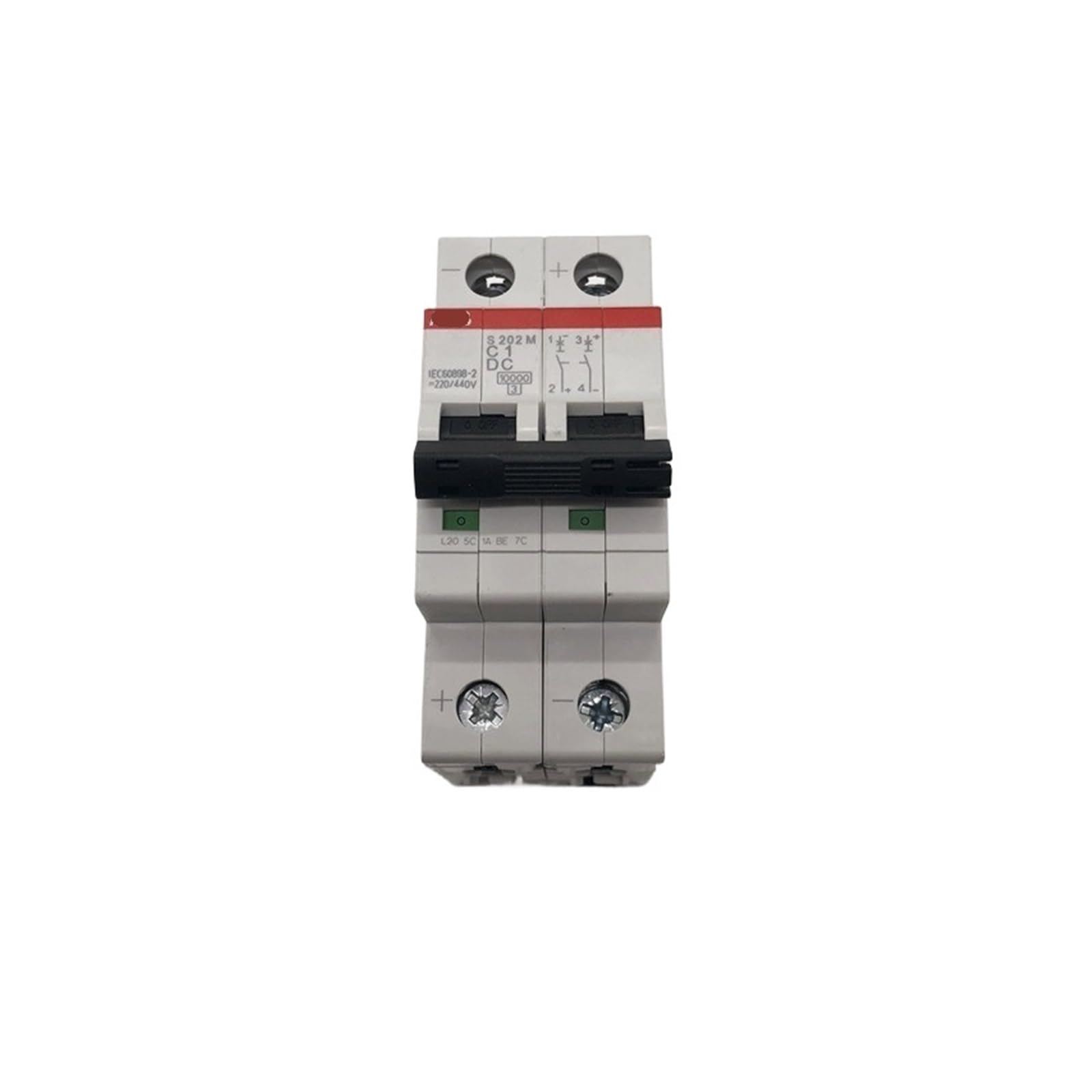 Commutateur pneumatique S202M-C10DC pour la gestion solaire domestique