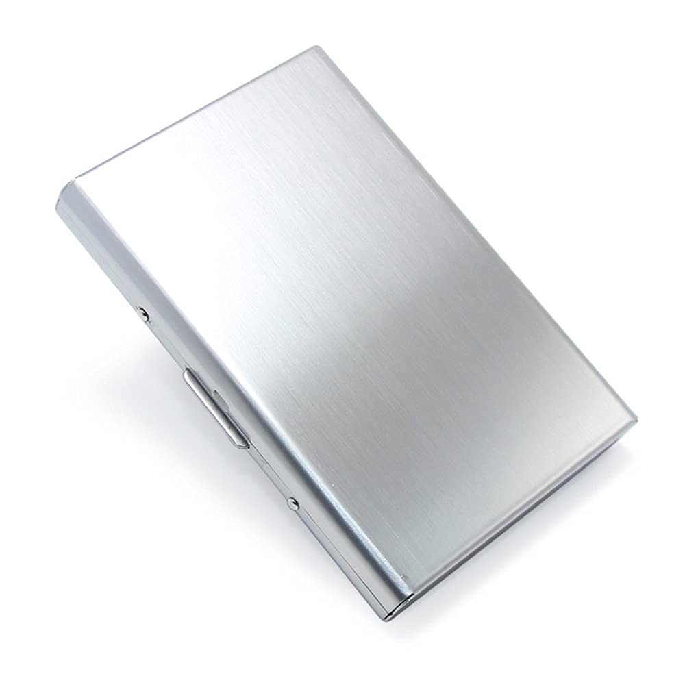 CHAYACredit Card Bag Push Button Wallet Professional Aluminum Business Card Holder Pocket Business Card Case Mini Business Card Holders Wallet for Men & Women