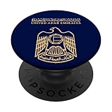 Emiratos Árabes Unidos Passpor EAU Pasaporte Sello Ropa PopSockets PopGrip Intercambiable