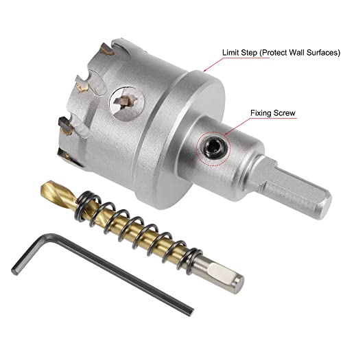 Sourcing map - Fresa a tazza in carburo, 42 mm