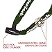 Master Lock 8022EURD Candado Bicicleta con Cadena Llave, Verde, 60 cm
