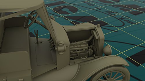 Icm Plastic Model Kit Model T 1917 Ambulance, Wwi American Car 1/35 35661 #TOP7