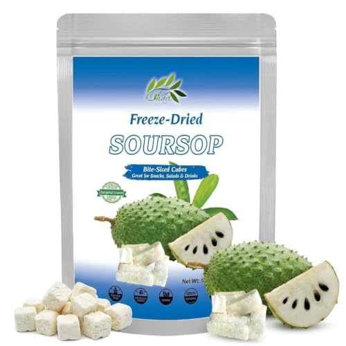 CHAVI Freeze-Dried Soursop - 2 Oz - Healthy 1 Ingredient Superfood - No Added Sugars or Preservatives - Non-GMO, Vegan, Gluten-Free