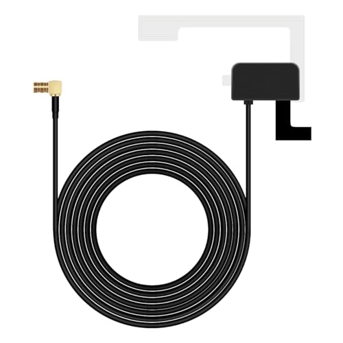 DAB Antenna SMB Connector DAB+ Radio Aerial Antenna with 3meter Cable and Glass Mount for Pioneer Clarion JVC Kenwood Alpine