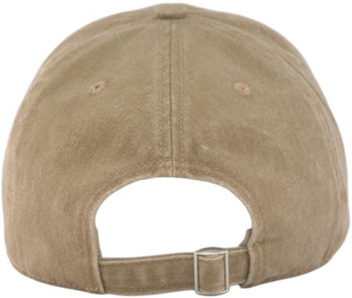 Image of TSSGBL Vintage Cotton Washed Baseball Cap S to XXL Unstructured Low Profile Adjustable Distressed Dad Hat for Men Women