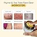 MyMagicHealer Thyme & Tea Tree Flare Care | Ingrown Hair, Razor Bumps, Blind Pimples, Bartholin, Pilonidal Cysts | Folliculitis Cure | Piercing Care w/Egg Yolk Extract & Tea Tree 1 oz