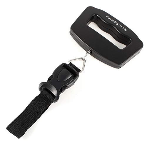 Báscula Digital Colgante Plástica 50kg Negra miniatura 1