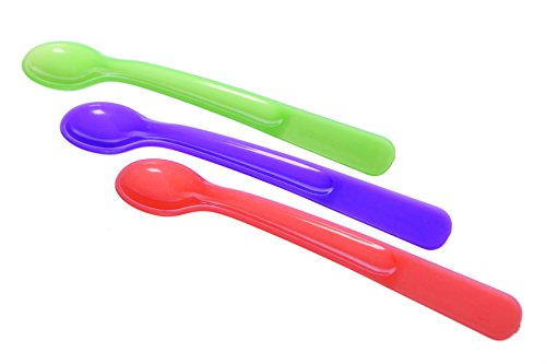 Dreambaby G534 Wärmesensor-Baby-Löffel Fütterlöffel Hot-Wärmesensor Wärmeempfindliche Babylöffel (3er)